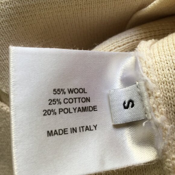 Proenza Schouler Cream Cut-Out Sweater s - Picture 8 of 10